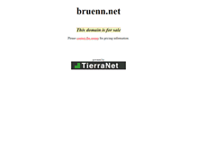 Tablet Screenshot of bruenn.net